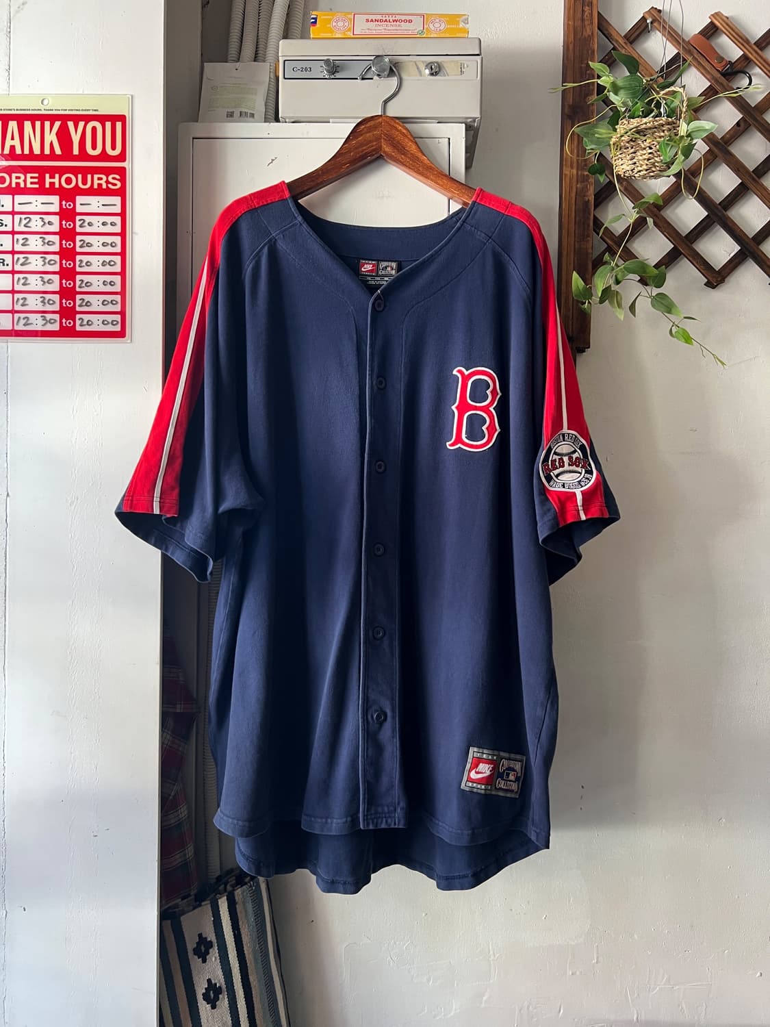 [3XL]90's 나이키 보스턴 레드삭스 웨이드 보그스 져지 상품이미지2