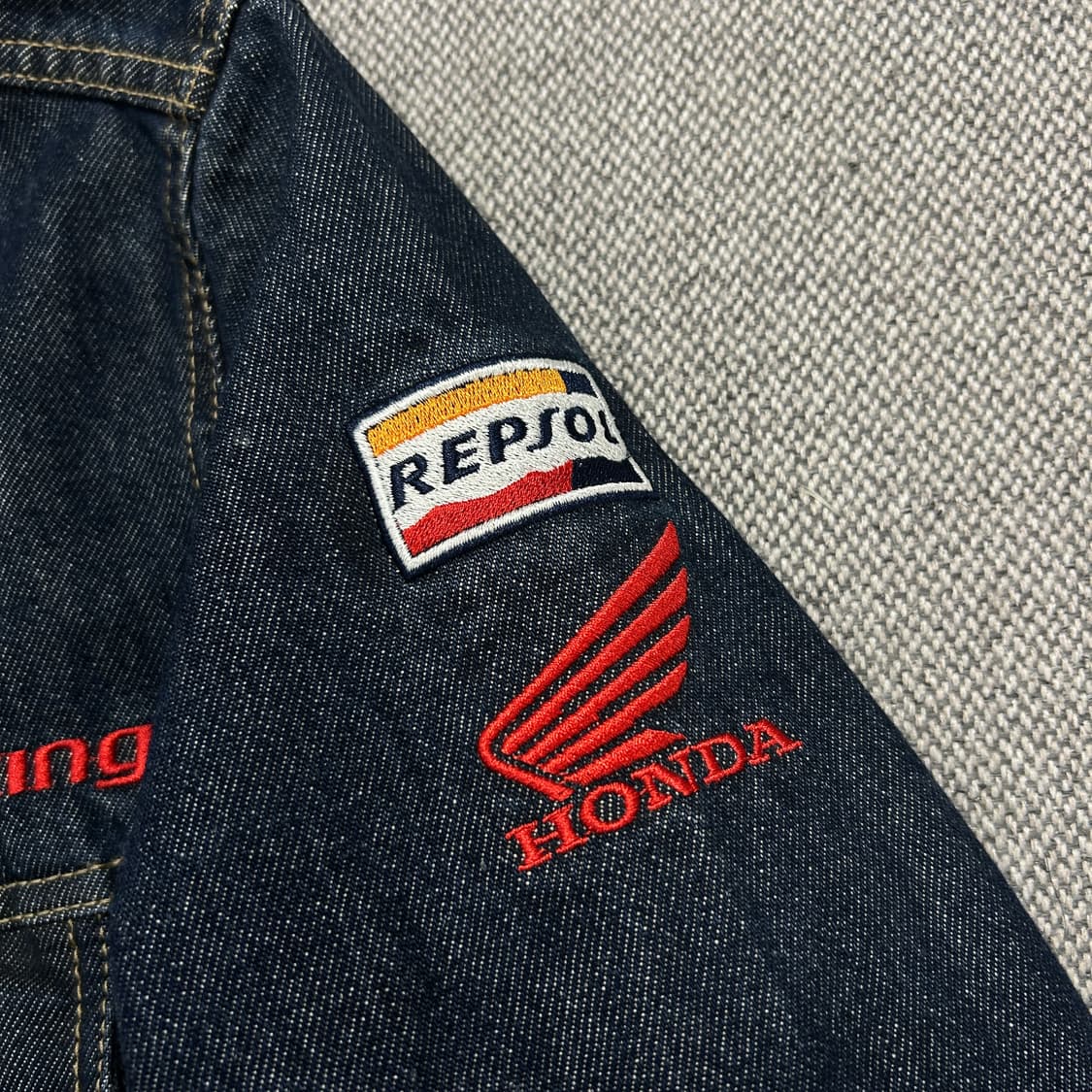 GAS 가스 혼다 레이싱 데님자켓(XL) 상품이미지7