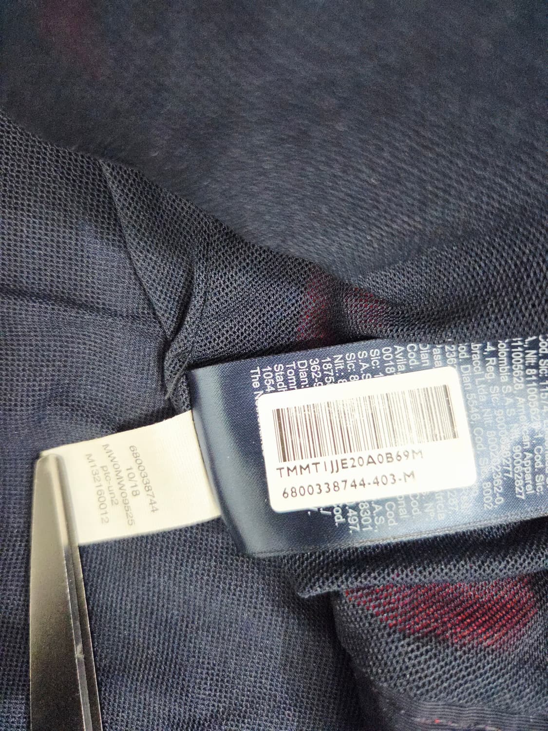 타미힐피거 빅로고 컬러블록 후드 바람막이 자켓 상품이미지10