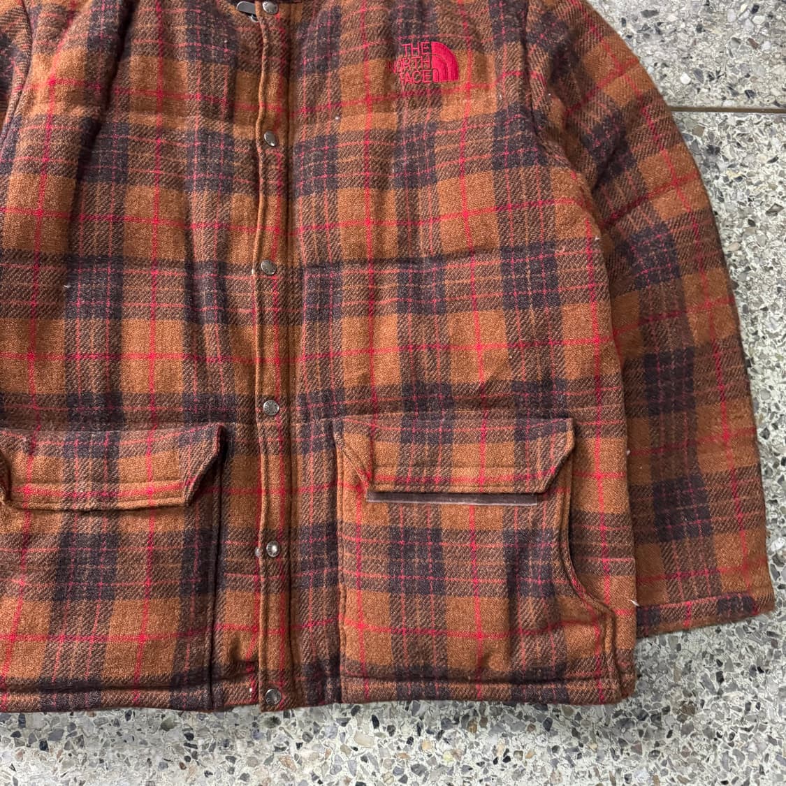 [XL~XXL] 노스페이스 퍼플라벨 해리스트위드 패딩 점퍼 상품이미지5