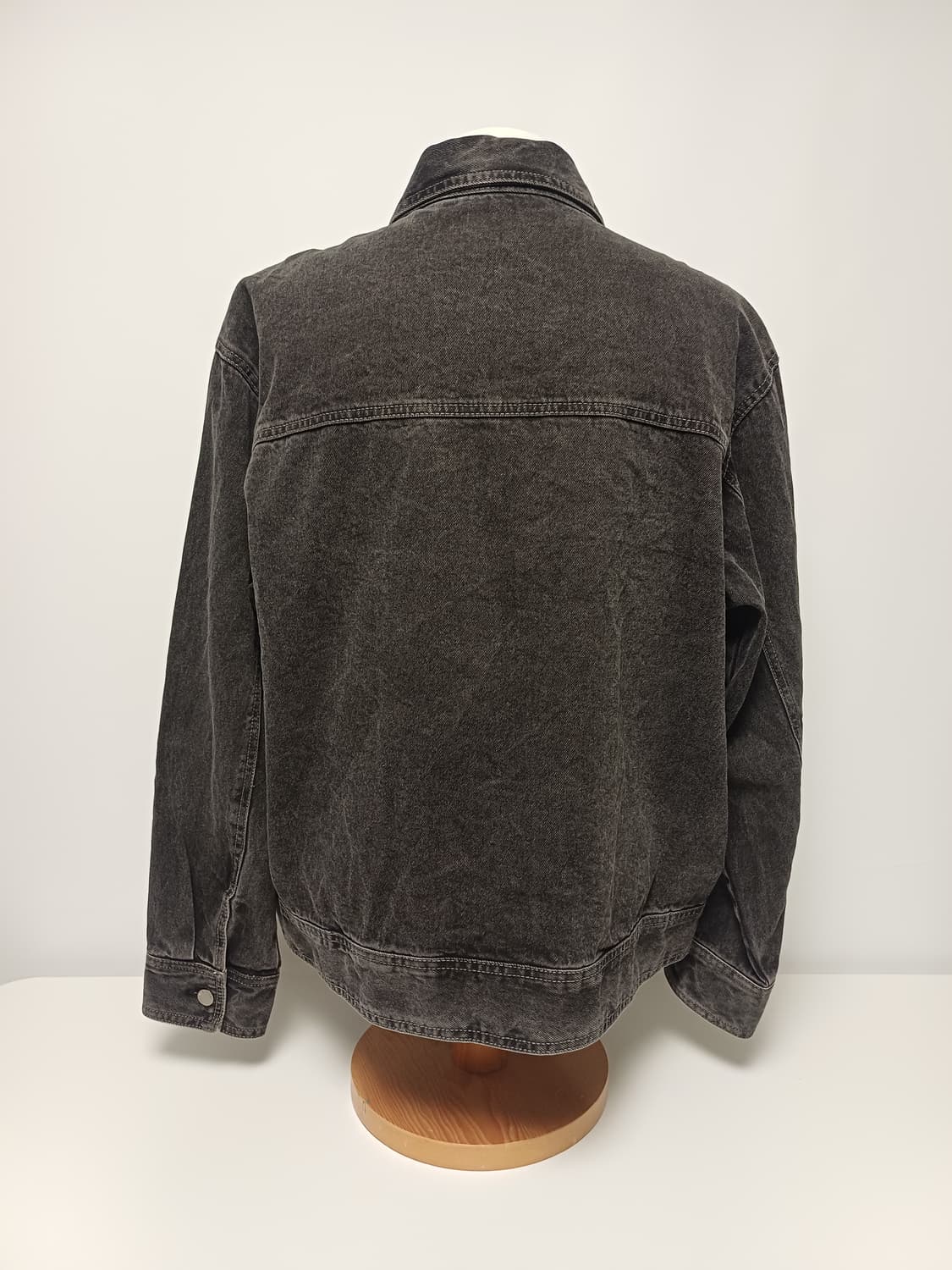 커스텀어클락 남성 흑청 데님 워크 자켓 (XL) 상품이미지3