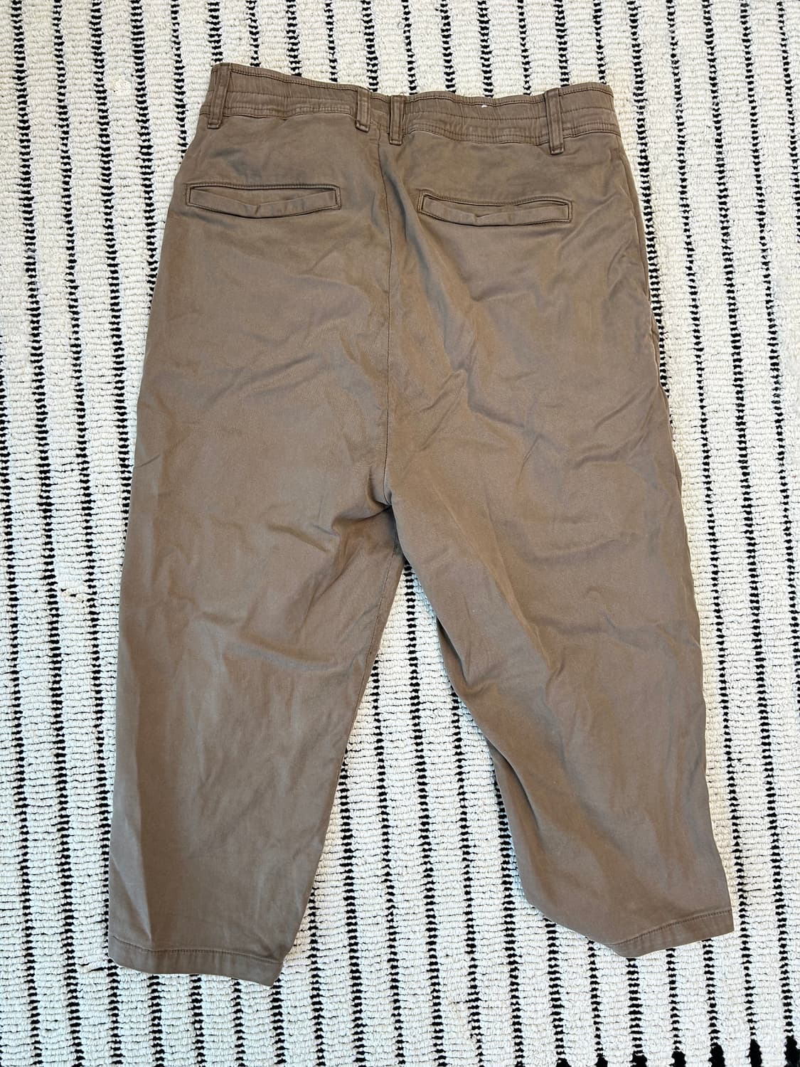 자라 7부 코튼 팬츠 상품이미지4