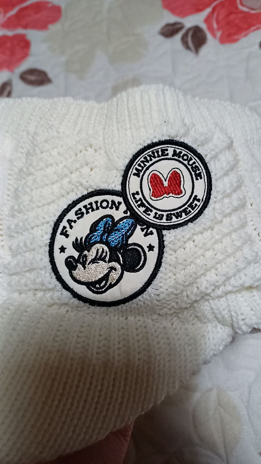디즈니골프 미사용 미니마우스 니트모자 Free 상품이미지6