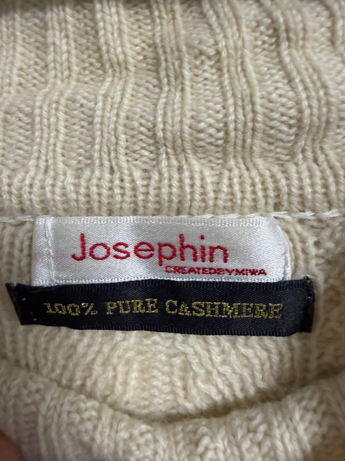 조세핀 캐시미어 니트 상품이미지3