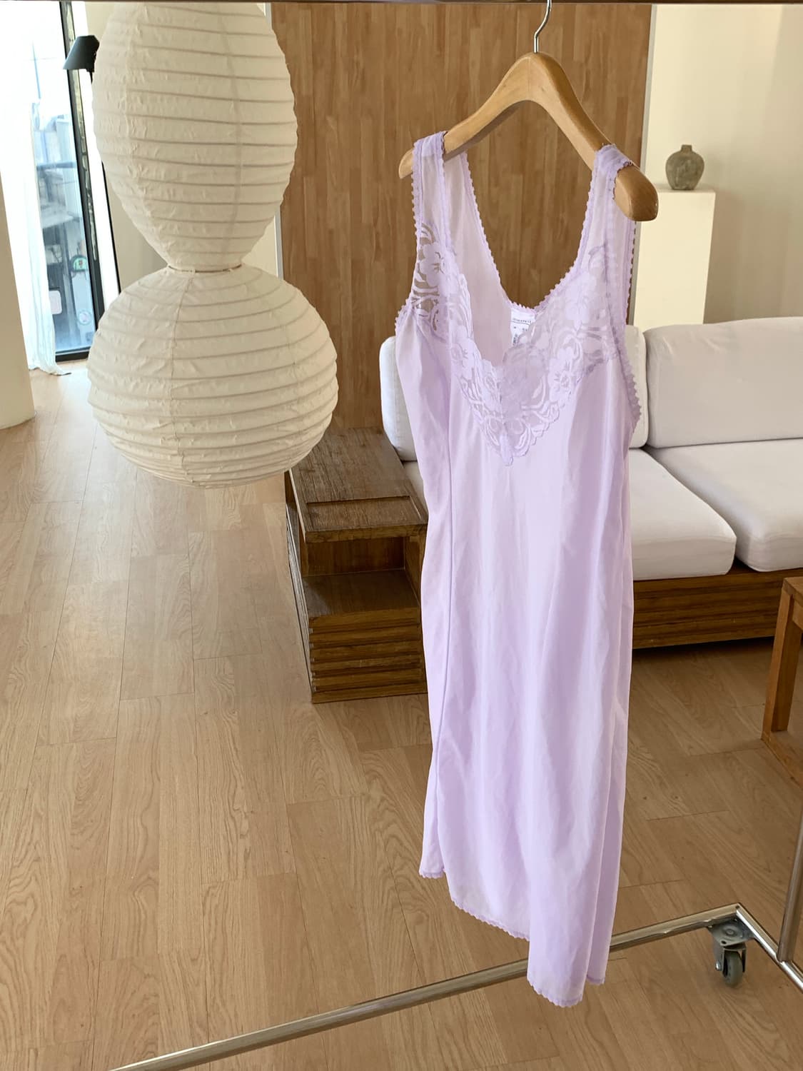 Lilac slip dress 상품이미지3