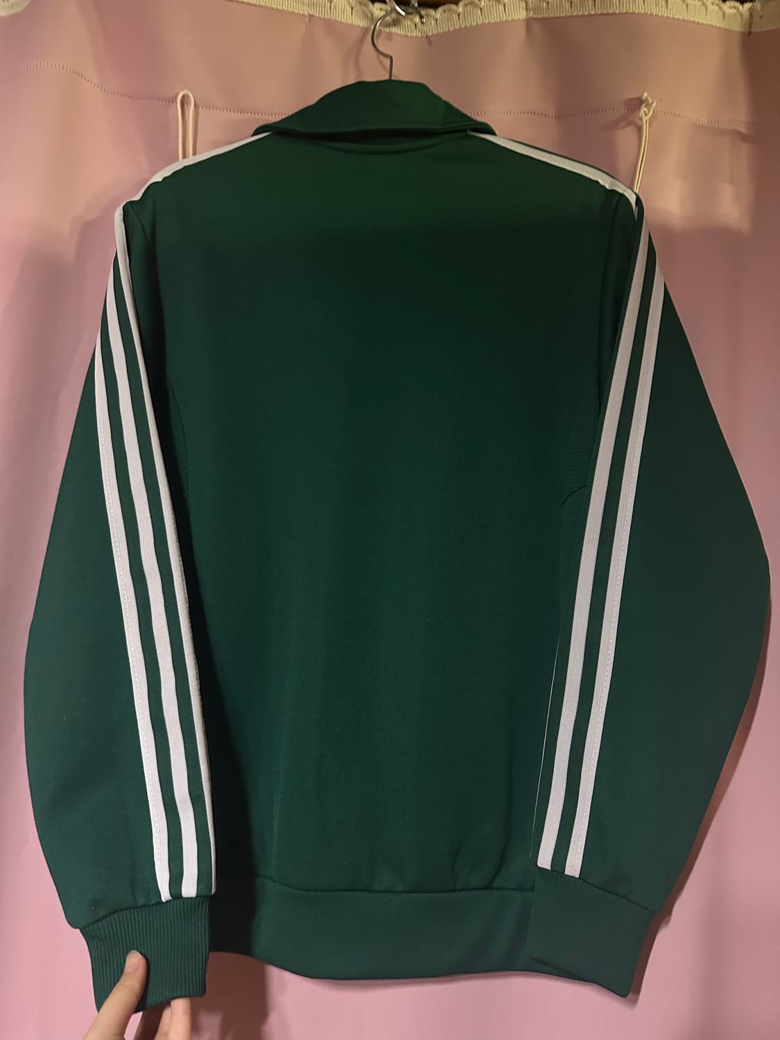 아디다스져지 아디다스 삼선 그린 트랙탑 아디다스 초록 져지 집업 90 상품이미지3