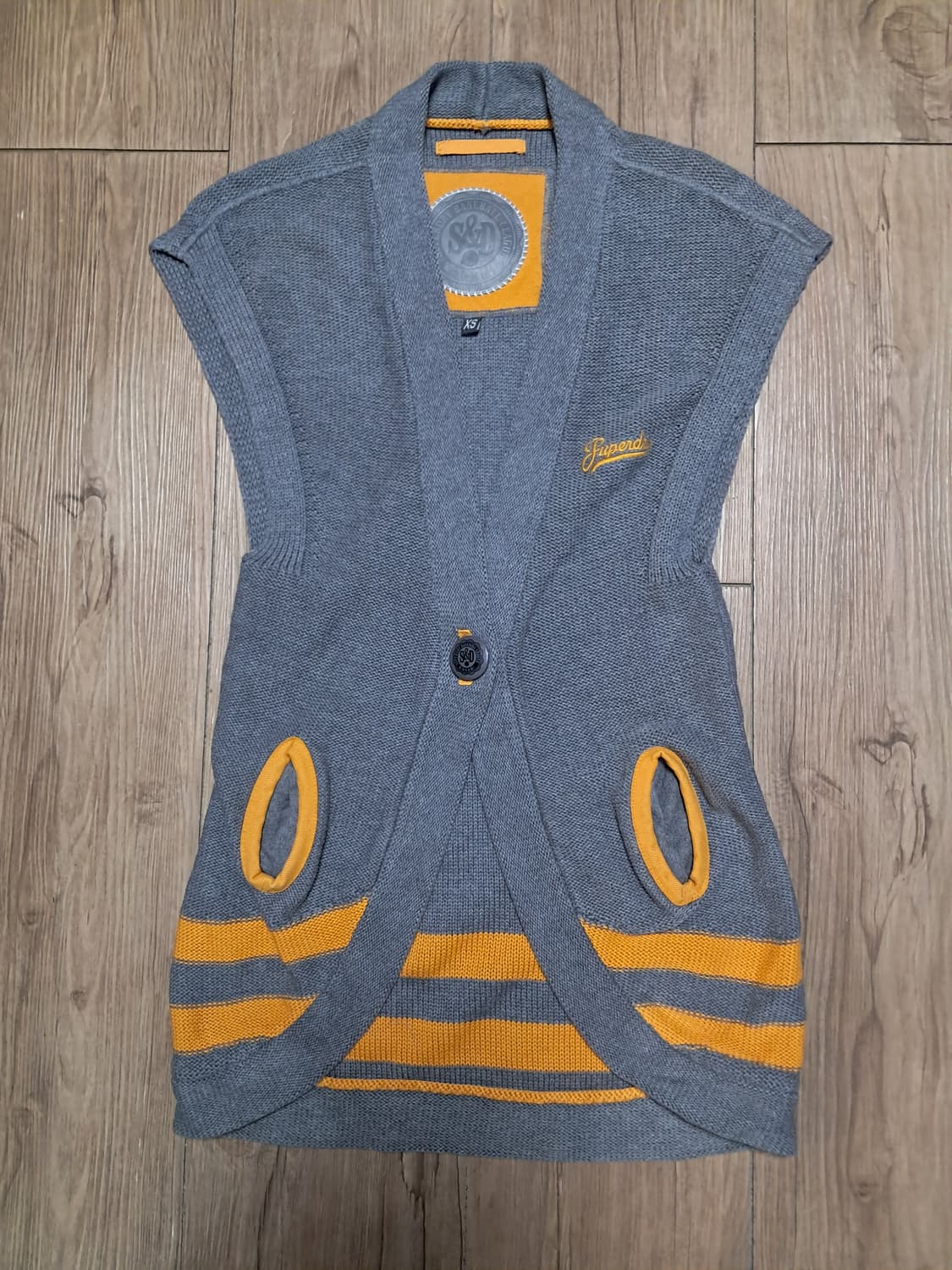 슈퍼드라이 여성 니트 자켓 XS 상품이미지2