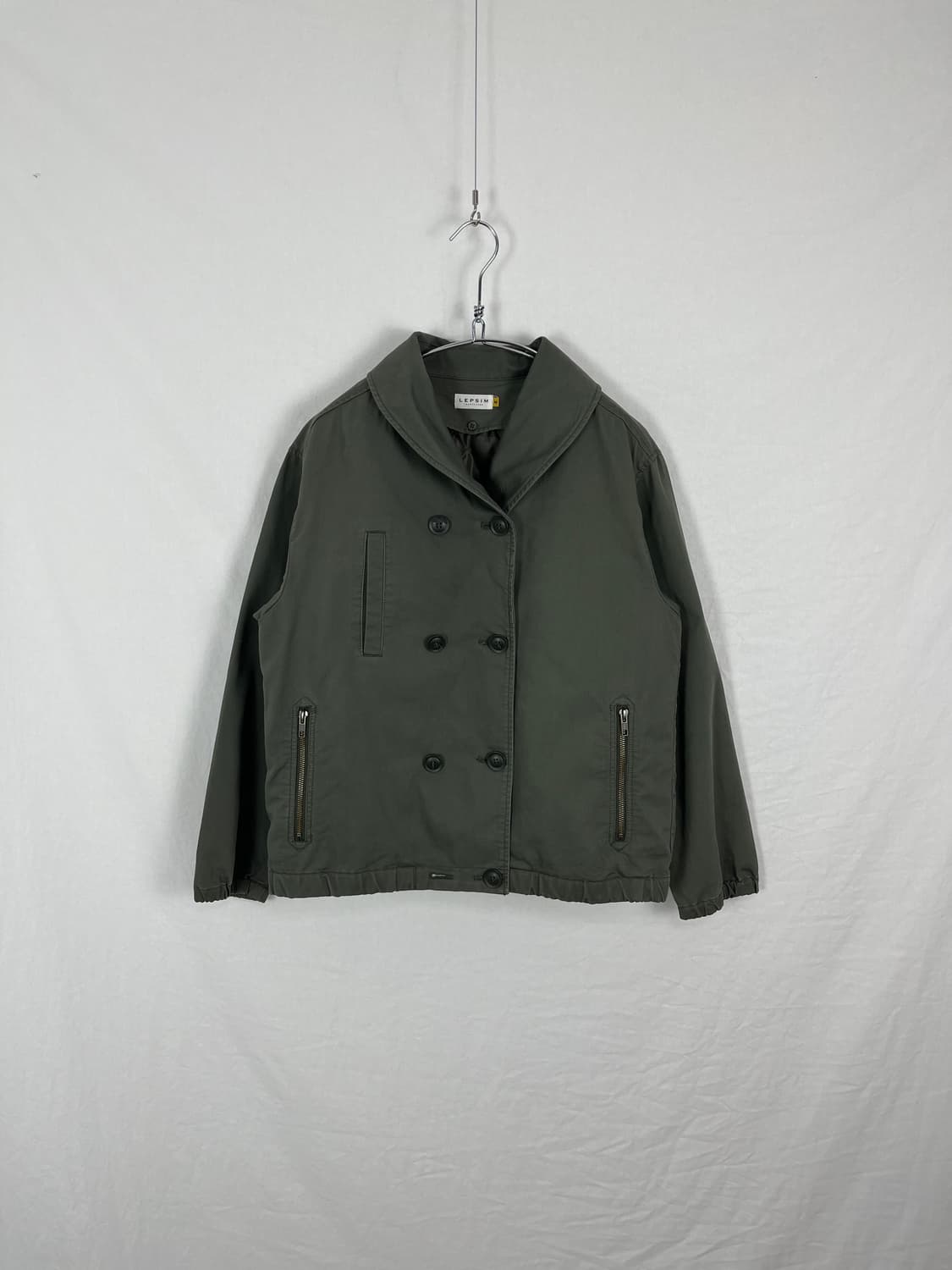 Vintage 밀리터리 라운드카라 자켓  상품이미지3