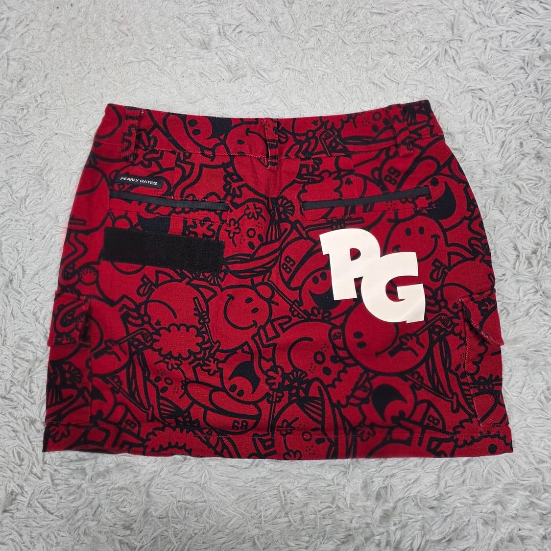 파리게이츠 스마일로고 카고 큐롯스커트 0호 상품이미지5