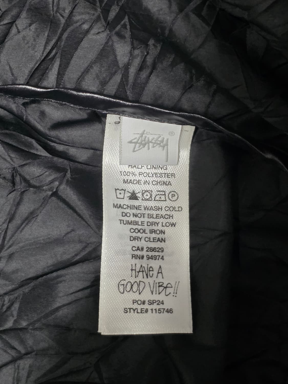 스투시 비치쉘 나일론 자켓 상품이미지5