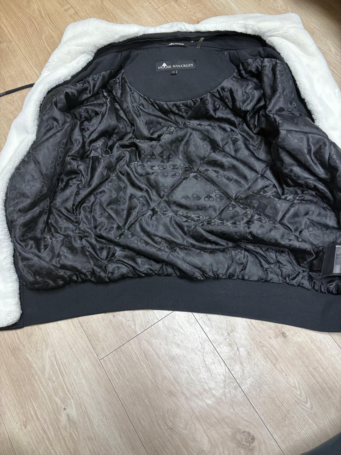 무스너클 후드 집업 S 상태 최상 상품이미지3