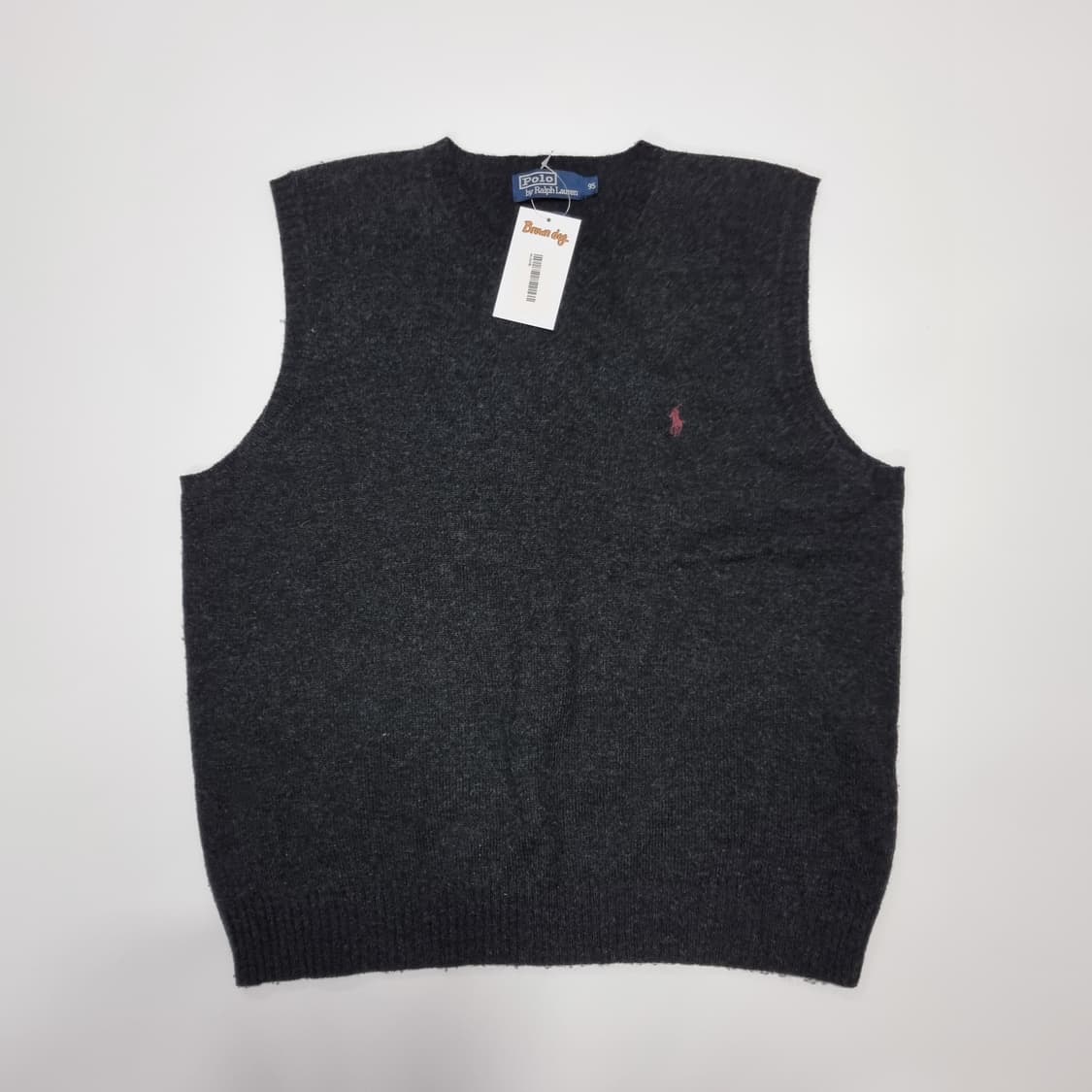 폴로 니트 조끼  상품이미지1