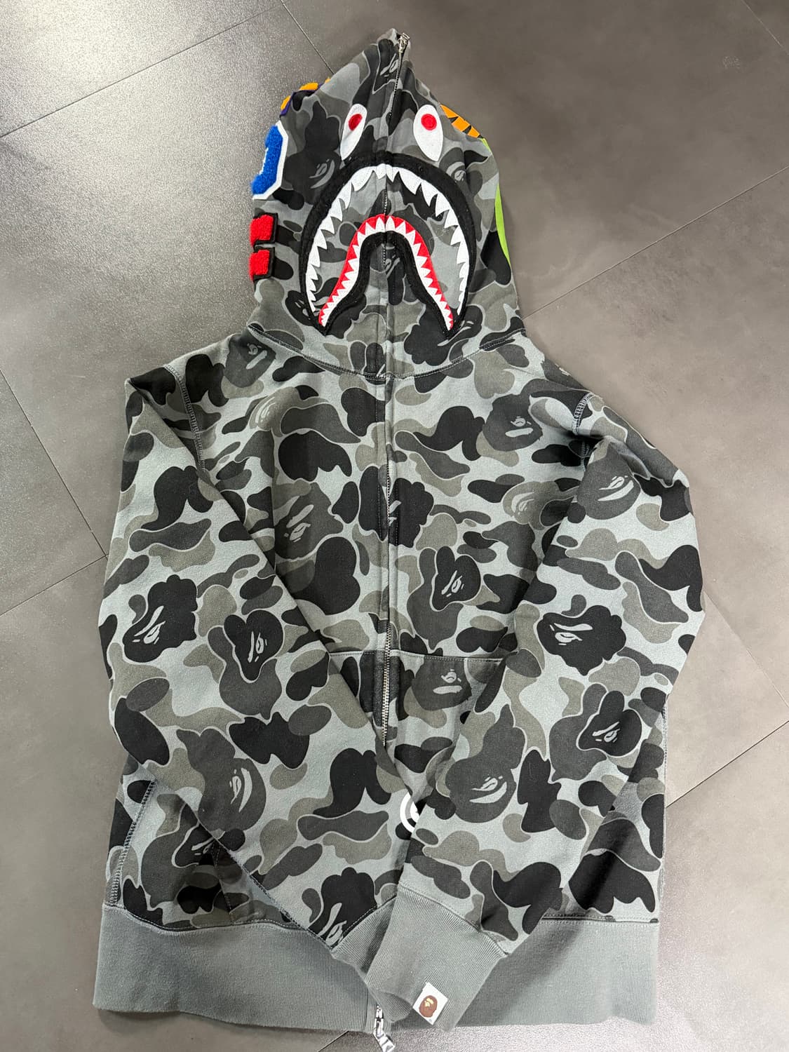 베이프 후드집업 L 상품이미지1