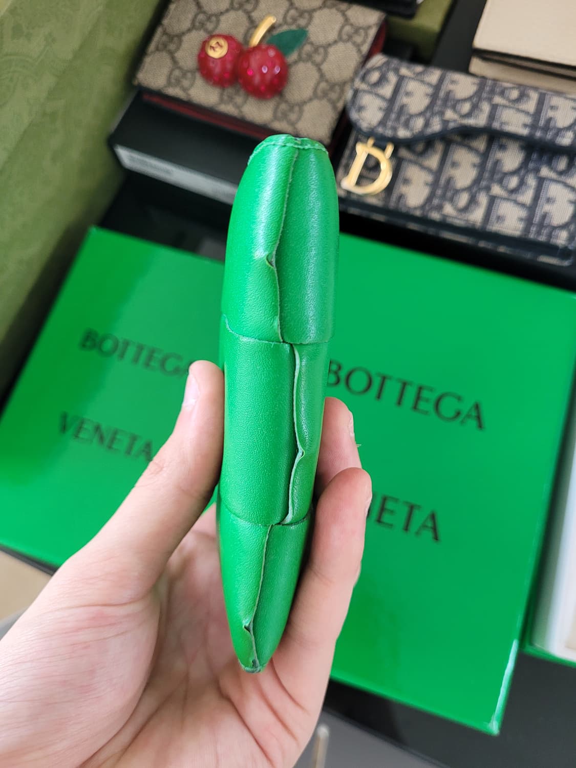 보테가베네타 그린 오거나이저 상품이미지6