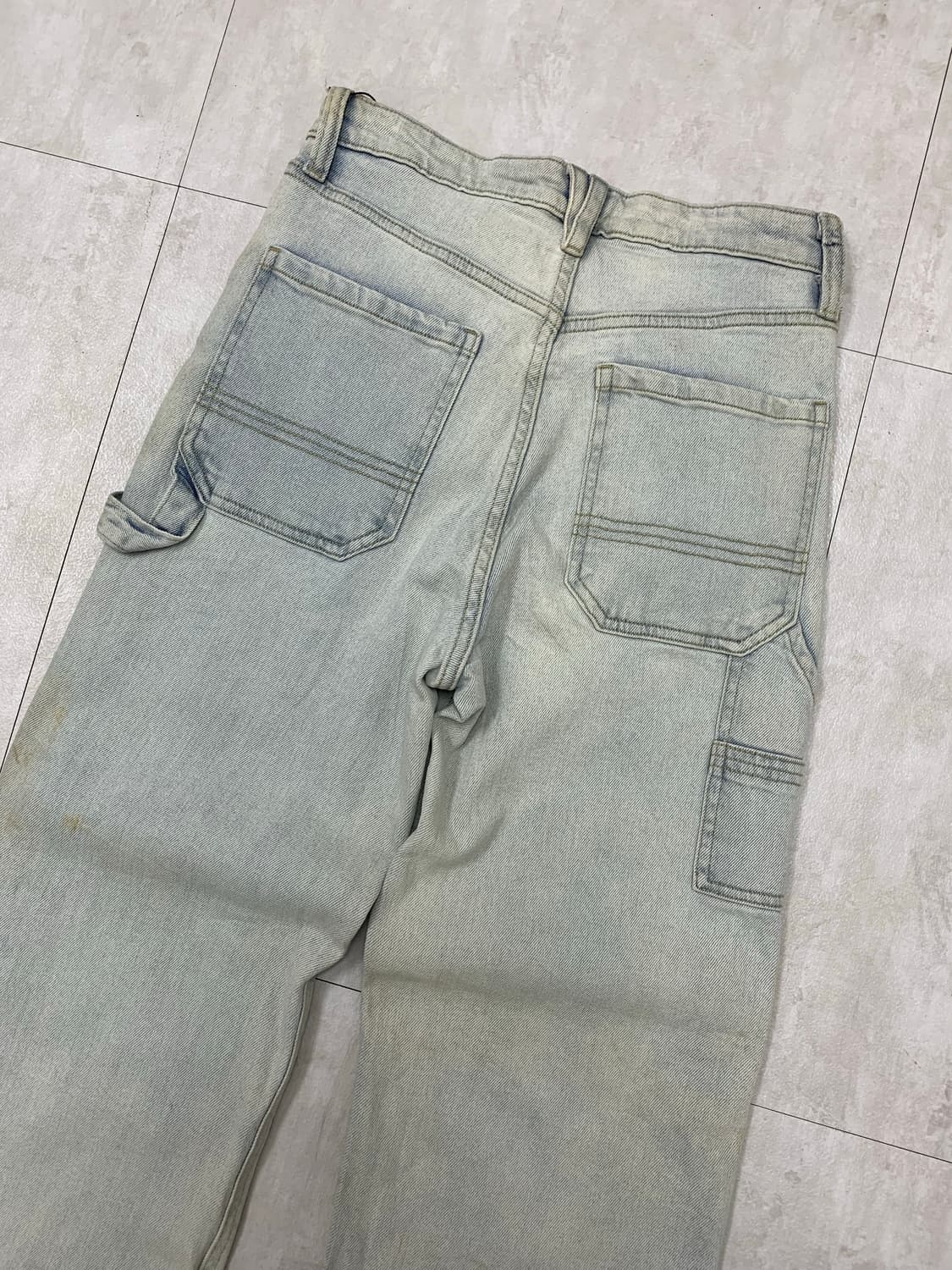 Wild fable 연청 더블니 팬츠 #349 상품이미지9