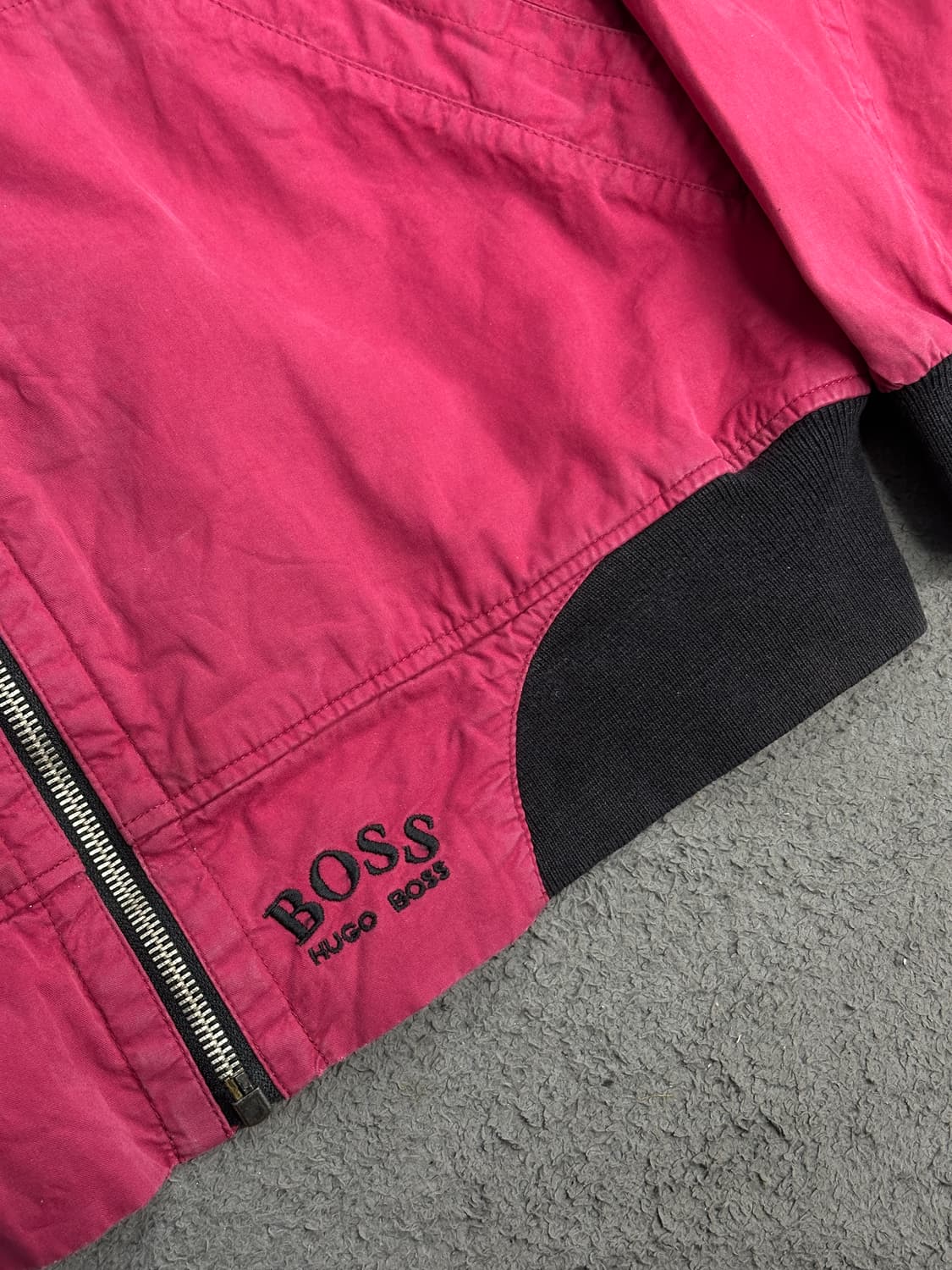 90s HUGOBOSS 봄버 자켓 XL 상품이미지5