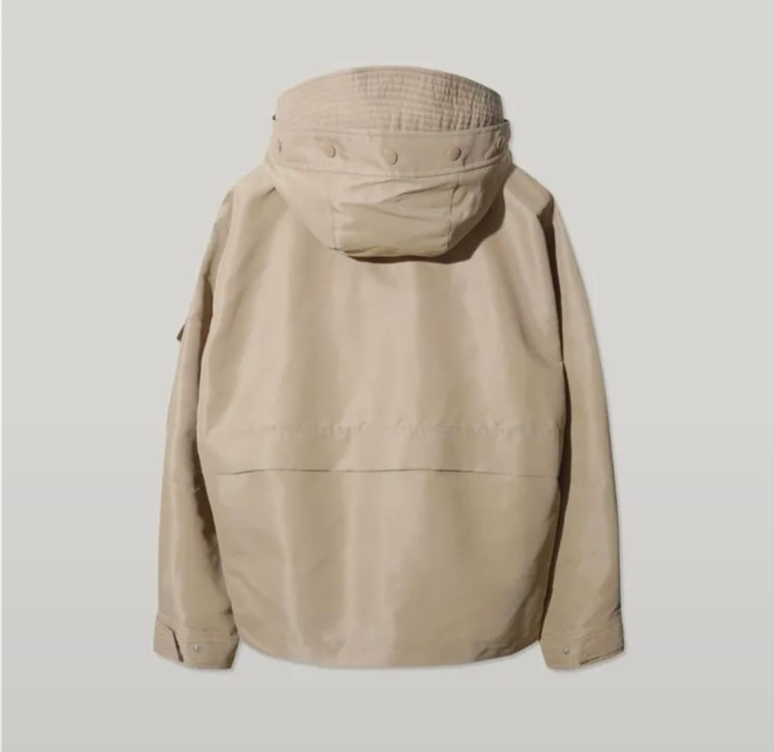 IRO 23FW 이로 나일론 후드 세미오버 자켓 L 베이지 상품이미지3