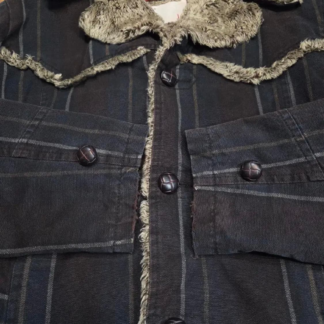 JPN 00s 리바이스 레드룹 웨스턴 쉐르파 코튼 자켓 (M) 상품이미지4