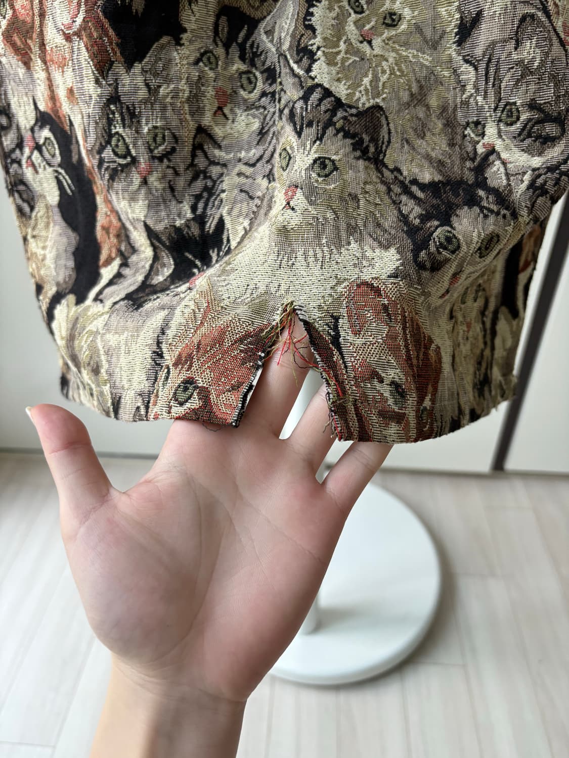 Chic Cat Slit Skirt 상품이미지3