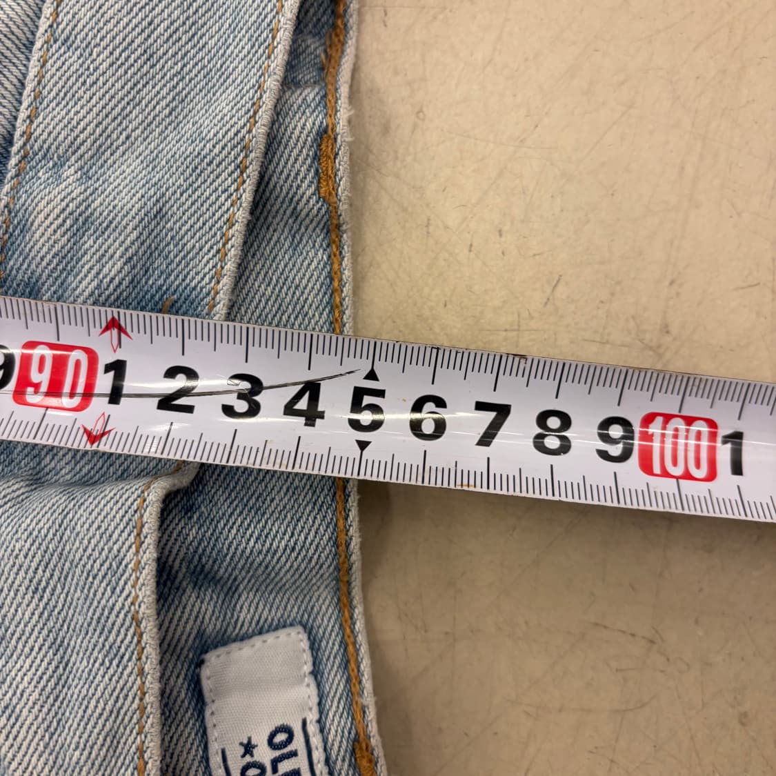 올드네이비 연청 데님 팬츠 상품이미지5