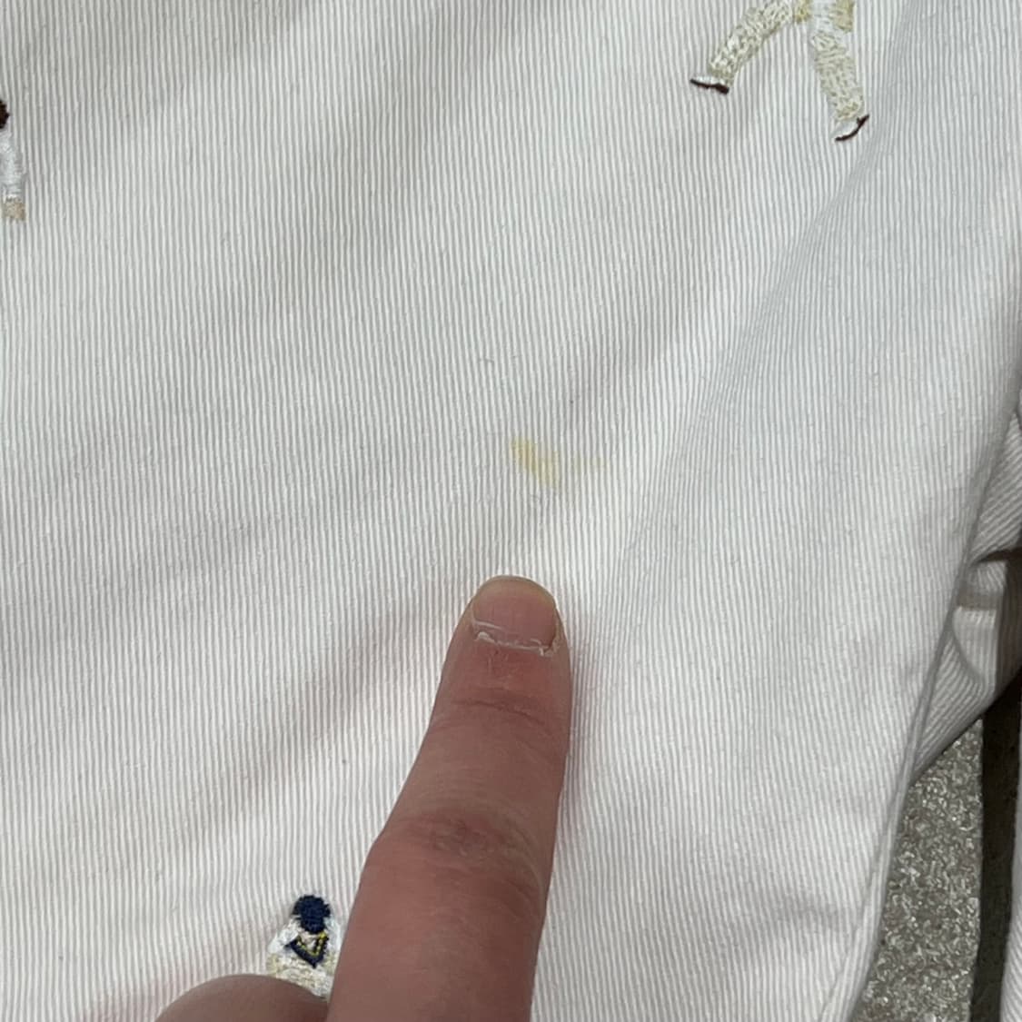 폴로 랄프로렌 베이스볼 자수 하프팬츠 s11413 상품이미지5