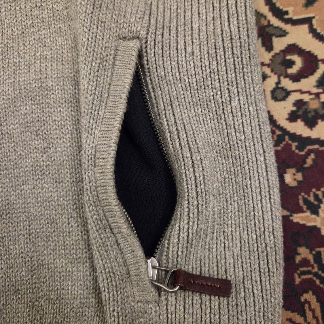 폴로 빅포니 니트집업 m 상품이미지4