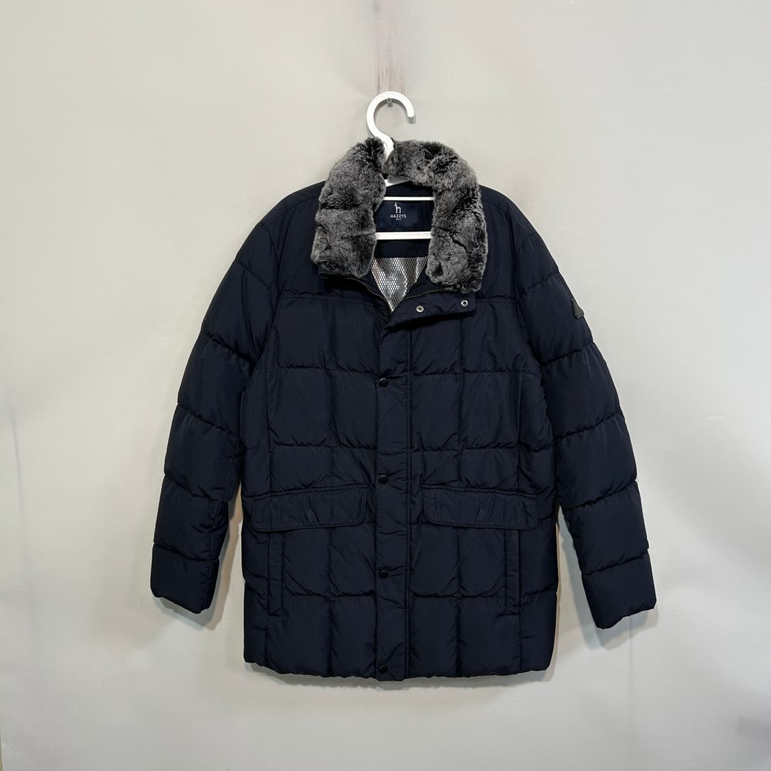 헤지스 남성 거위털 패딩 95 상태최상 상품이미지1