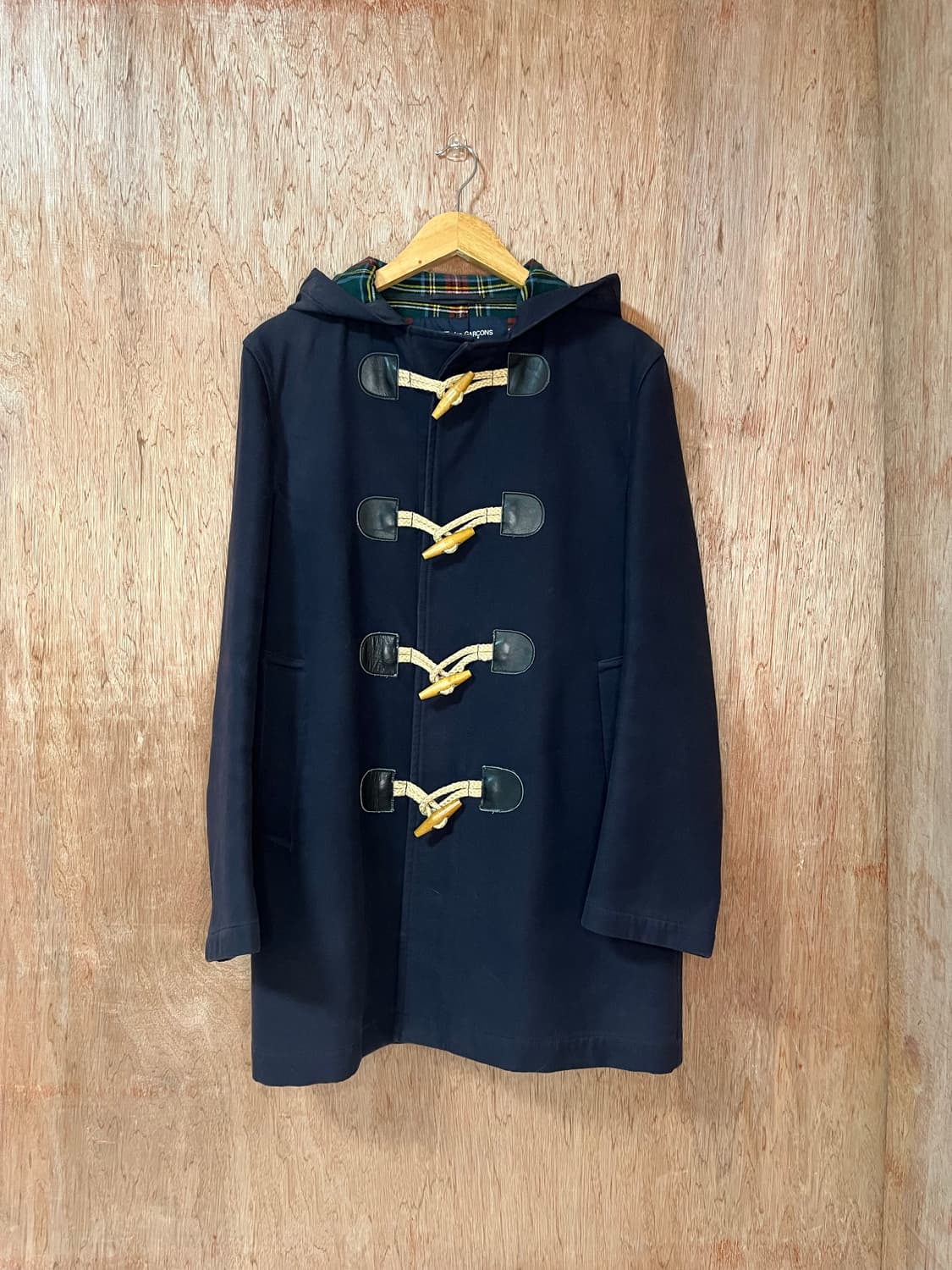 꼼데가르송 옴므 울 더플 코트 상품이미지1