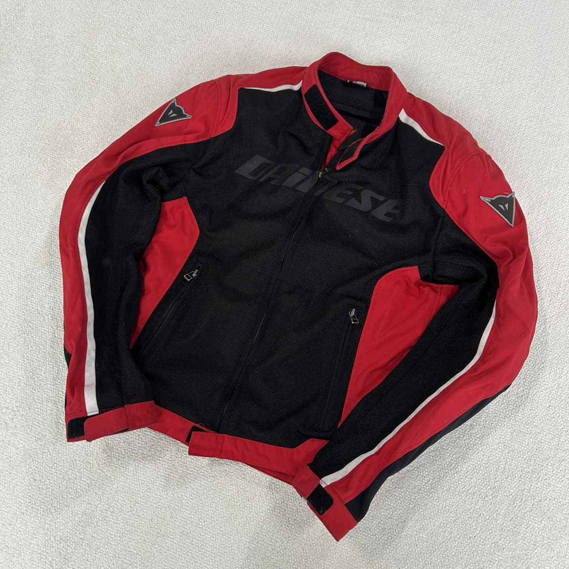 다이네즈 매쉬 자켓 레드 블랙 s 상품이미지1