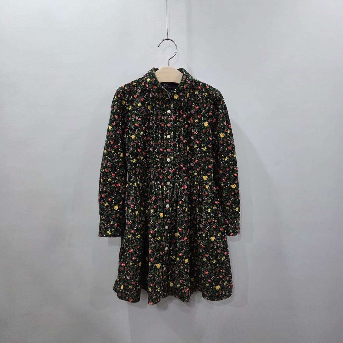 폴로랄프로렌 여아 플로럴 코듀로이 셔츠 원피스 6 상품이미지1