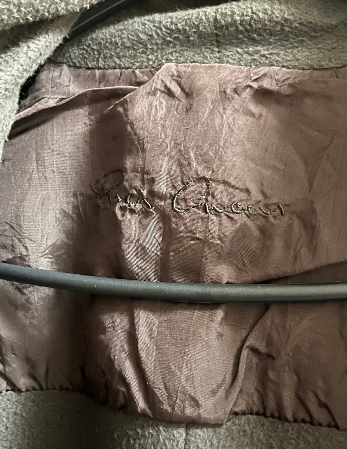 릭오웬스 램스킨 레더 재킷 상품이미지3