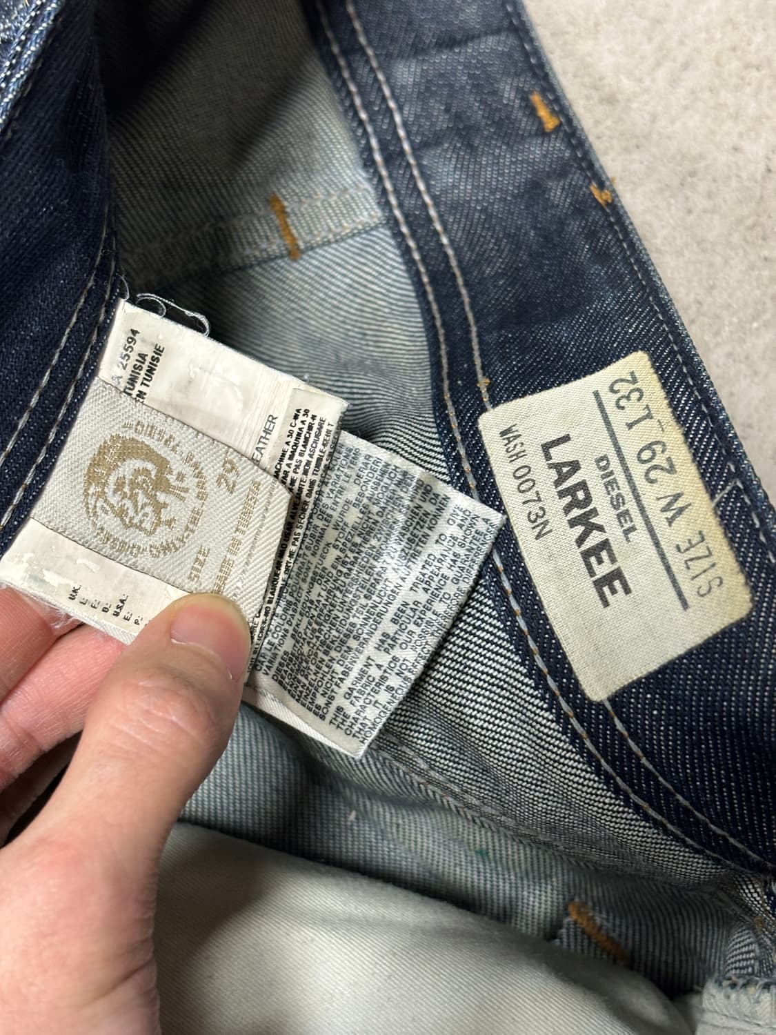 디젤 larkee 데님팬츠 상품이미지8