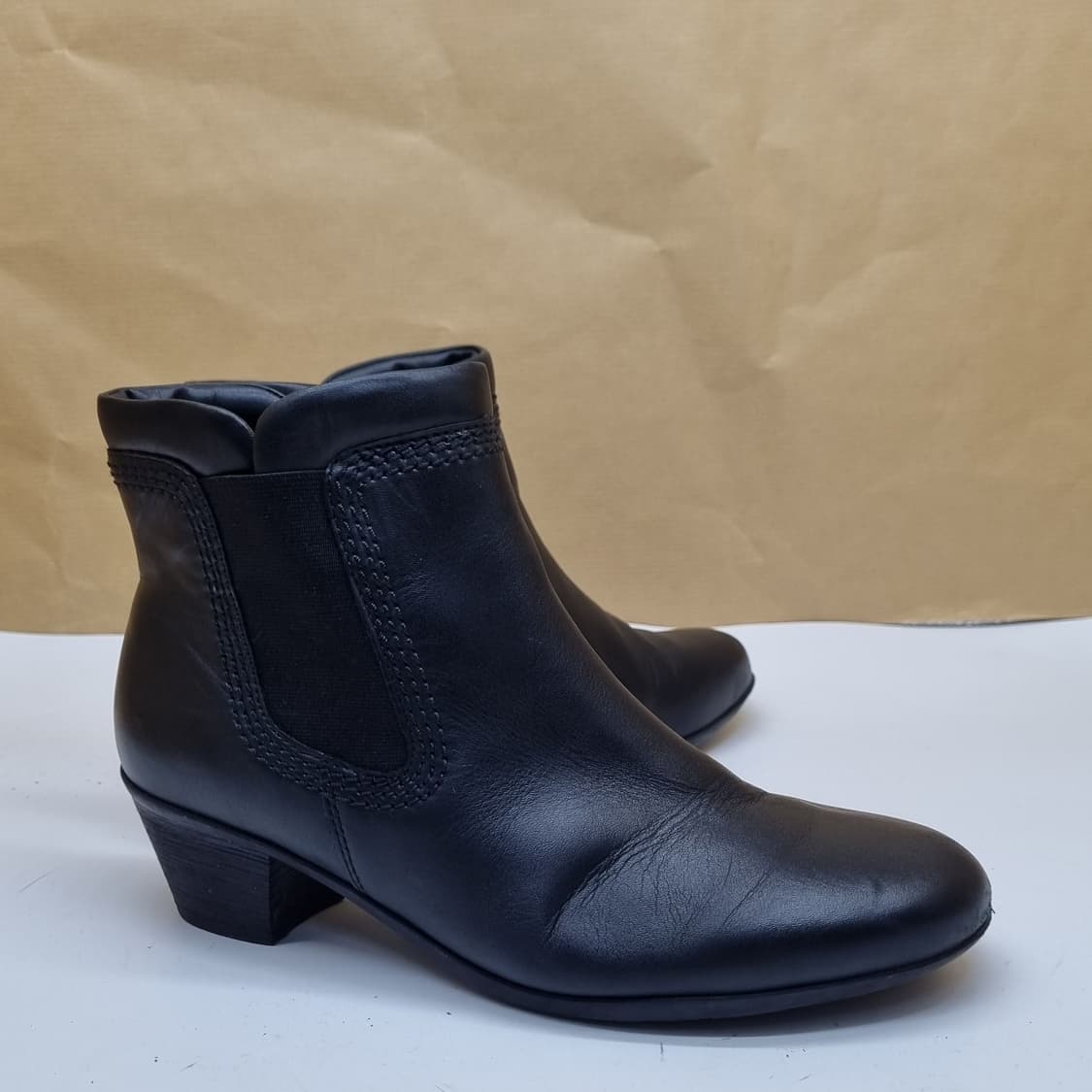 가버 여성앵클안감털 부츠230 굽5. 상품이미지1