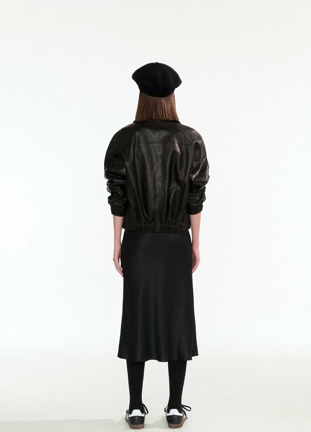 낫띵리튼 레더자켓 Vegetable leather blouson  상품이미지3