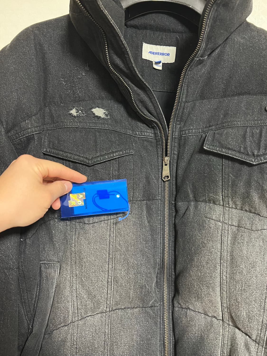 [L사이즈] 아더에러 녹스 푸퍼재킷 흑청 상품이미지3