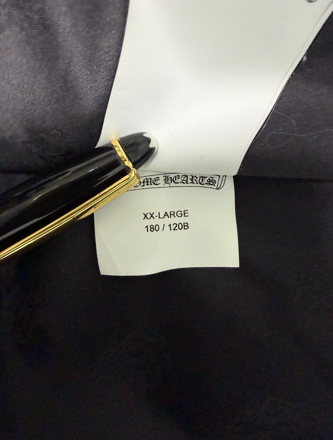 새상품 신형 크롬하츠 플란넬 넥시어링 체크 자켓 2XL 상품이미지5