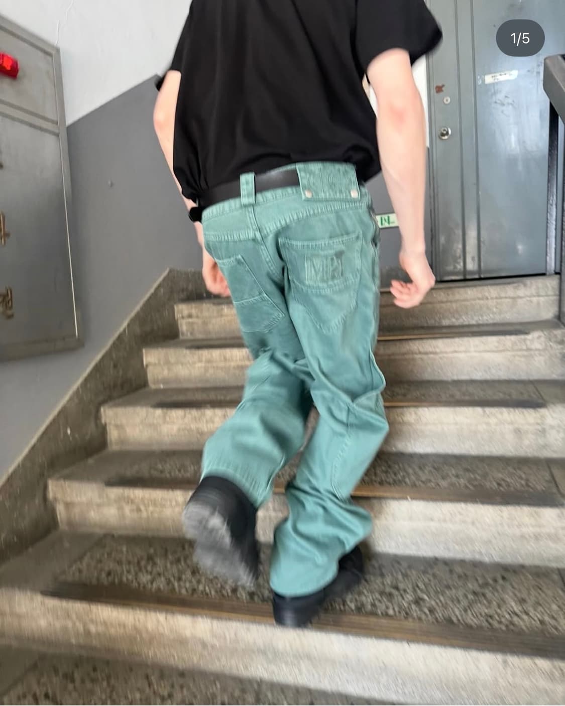 [교환] 플라스틱 프로덕트 MPa calf pocket pants 상품이미지1