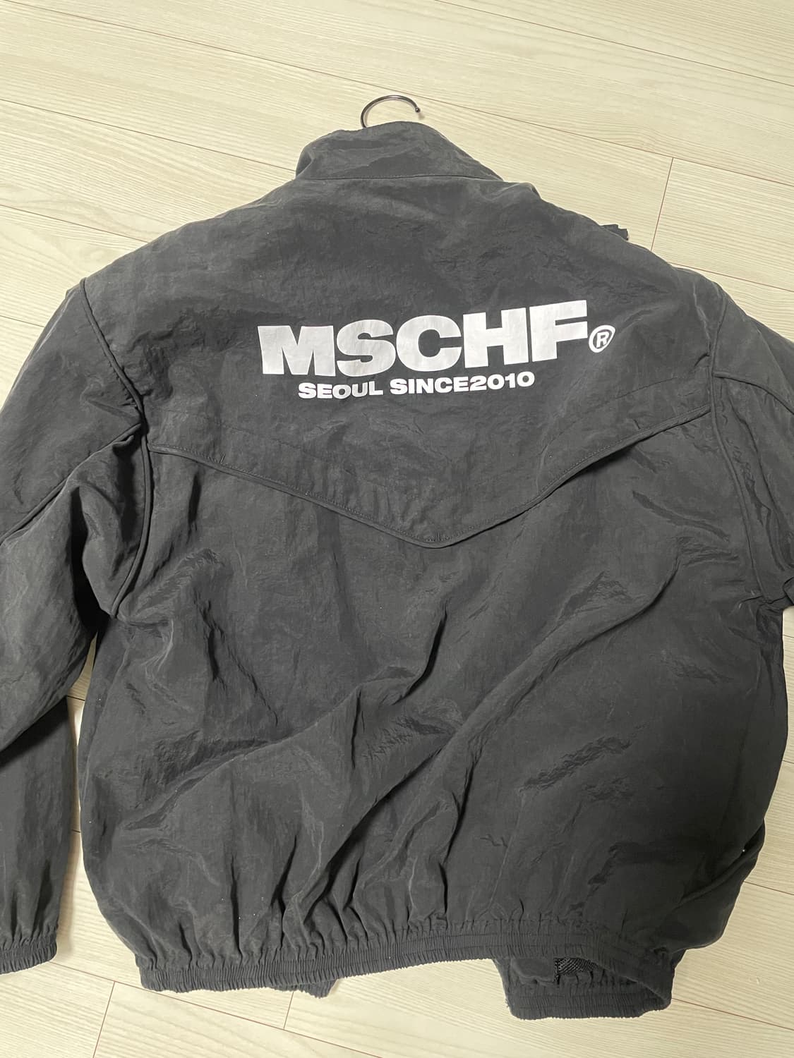 미스치프 바람막이 s사이즈 블랙 상품이미지3