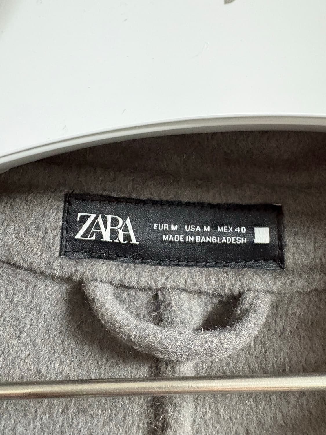 자라 울 더블 페이스트 코트 상품이미지5