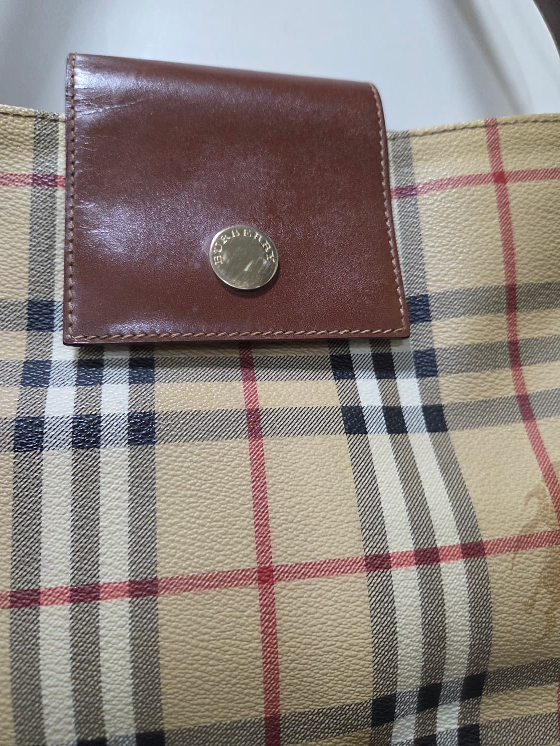 버버리 노바체크 숄더 상품이미지3