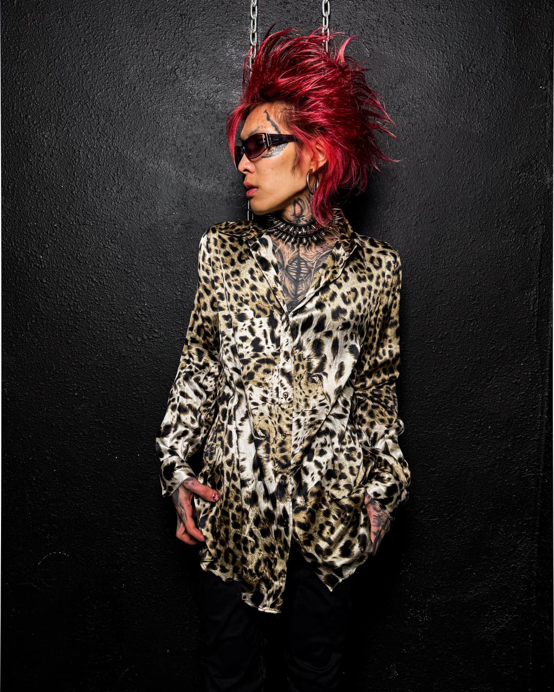 Leopard Silk Shirt  상품이미지1
