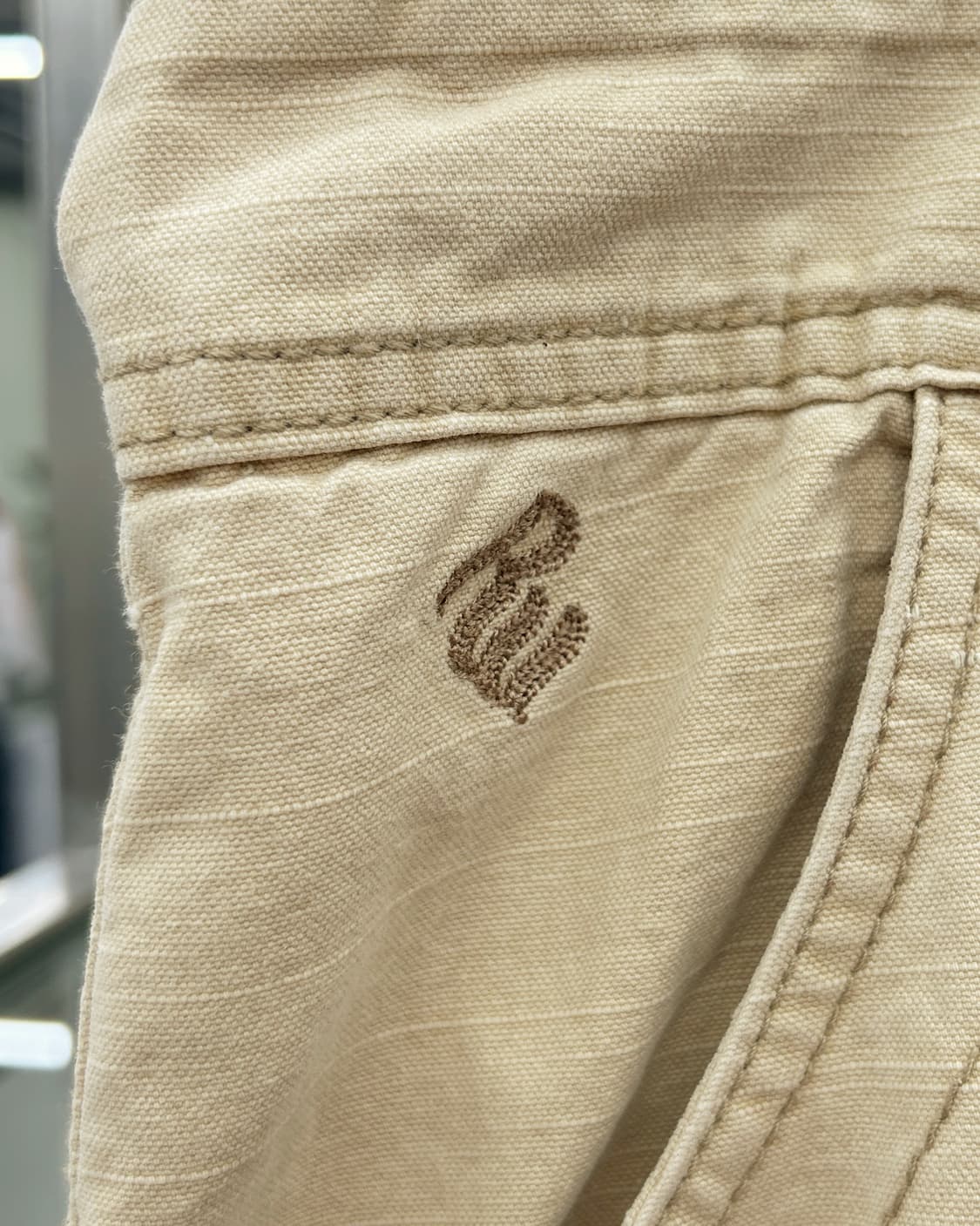 로카웨어 00s 멀티 포켓 카고 팬츠 베이지 상품이미지6