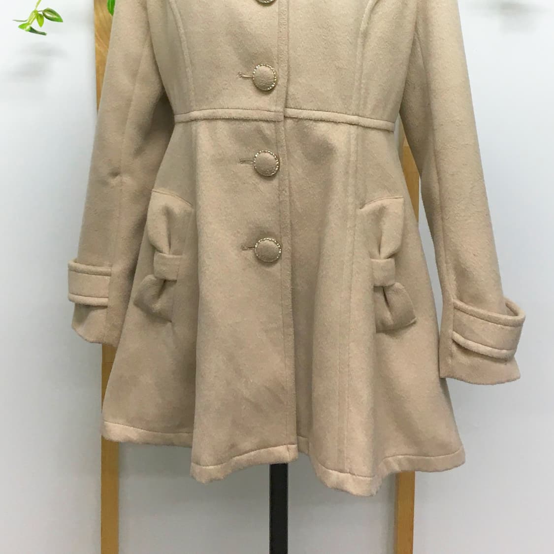 JPN/ 리즈리사깔 리즈리사코트 리본코트 라떼갸루코트 리본코트 갸루 상품이미지3