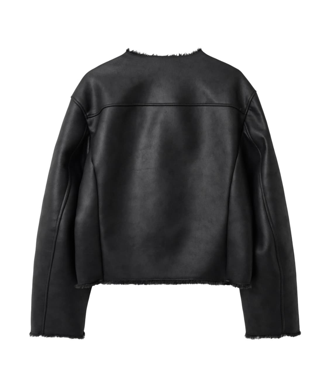 알렌느 포우 레더 시어링 자켓 퍼자켓 가죽자켓 상품이미지3