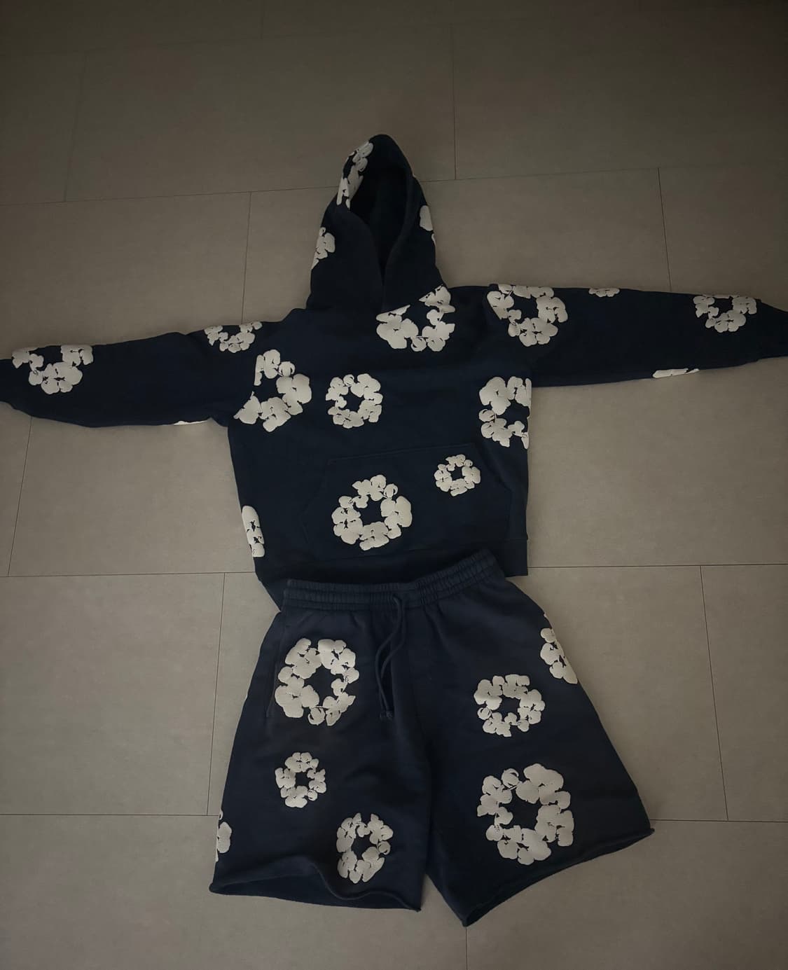 데님티어스 후드 셋업 상품이미지1