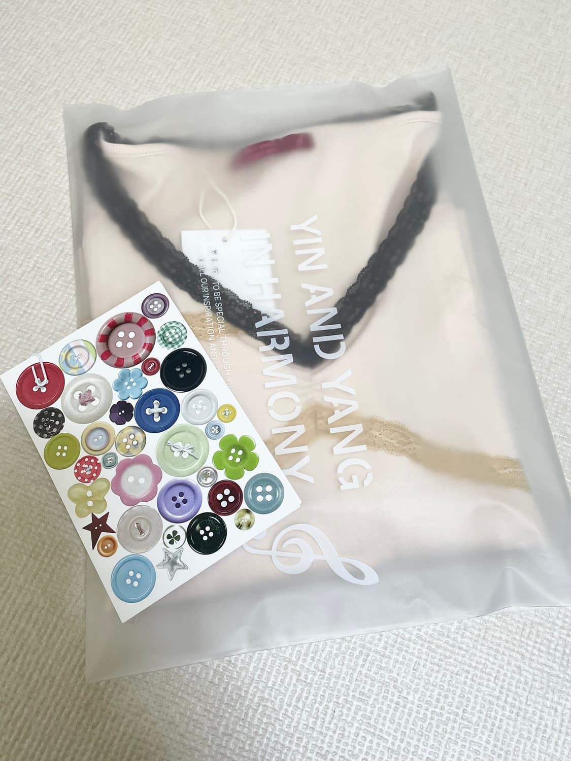 인앤양인하모니 레이스탑 핑크 상품이미지2