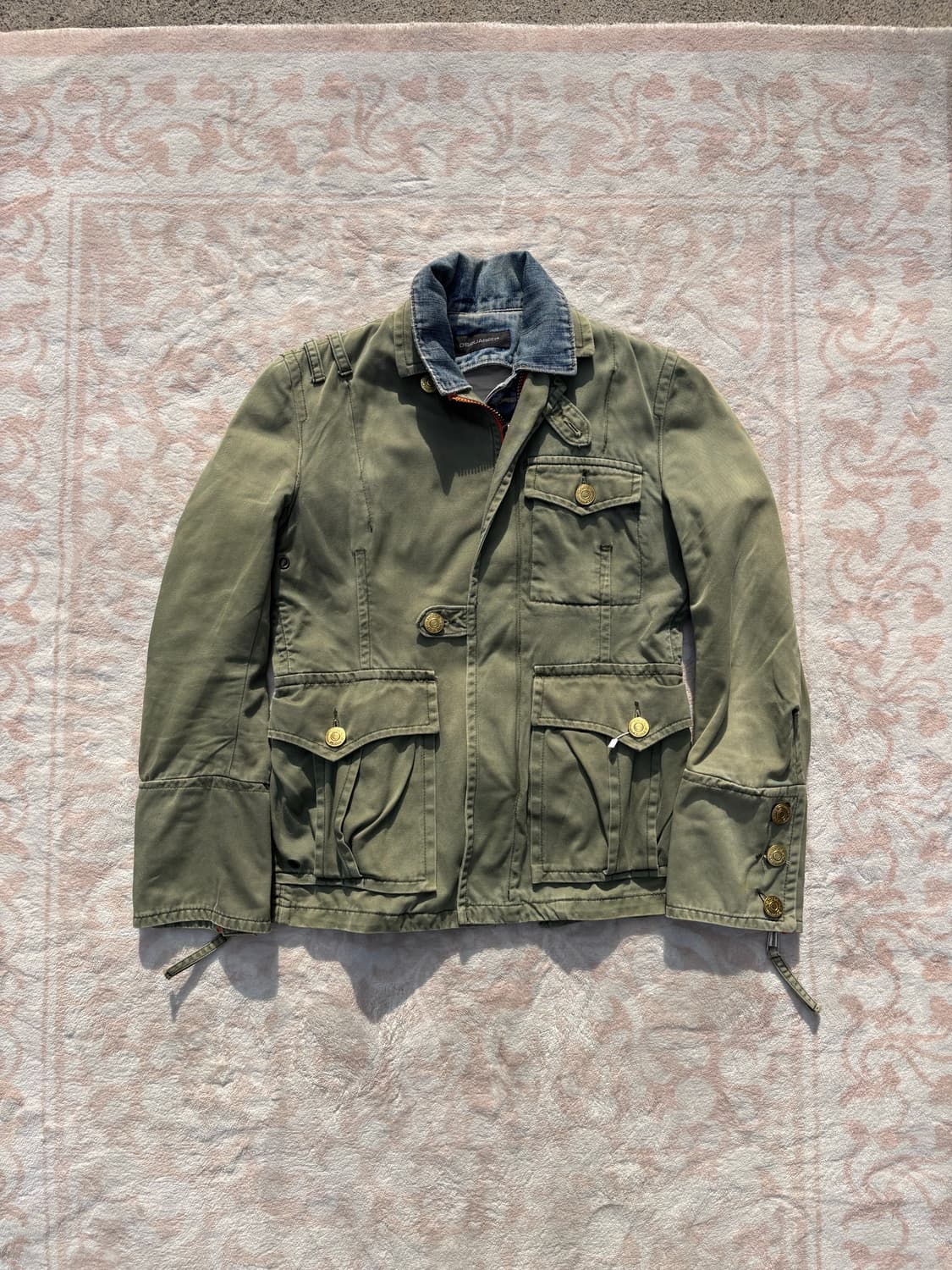 Dsquared2 데님 레이어드 투웨이 필드자켓 (데님탈부착가능) 상품이미지1