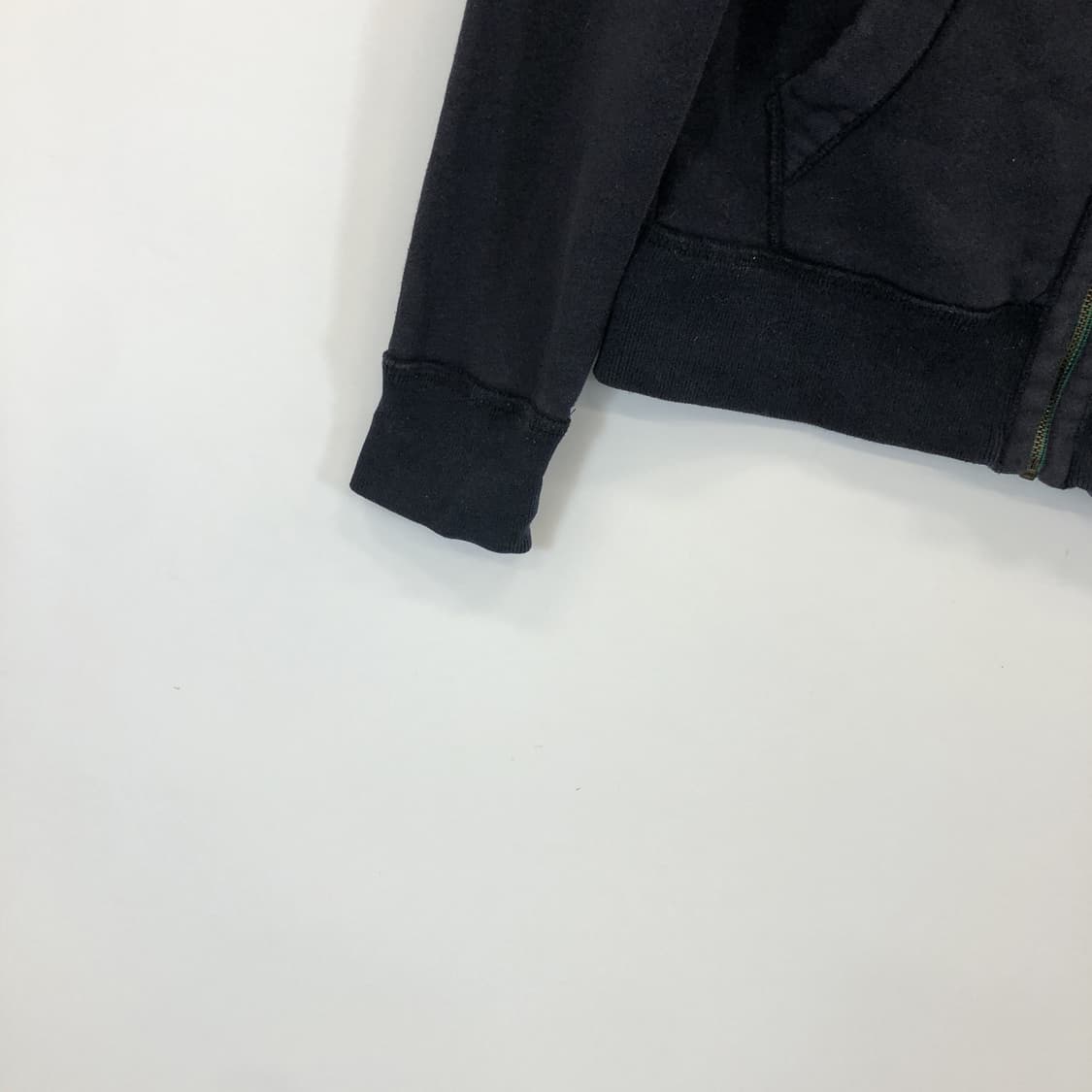 홀리스터 Y2K 후드집업 S 그린로고 상품이미지3