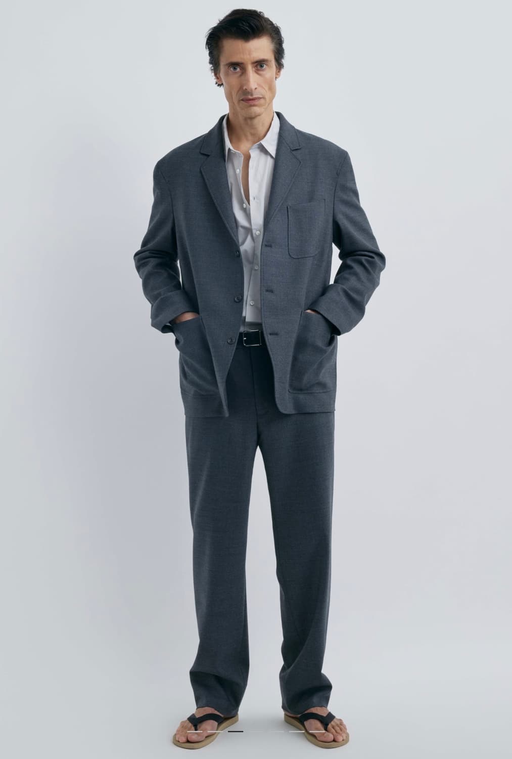 2 포터리 울 스포츠 셋업 다크 그레이 상품이미지1