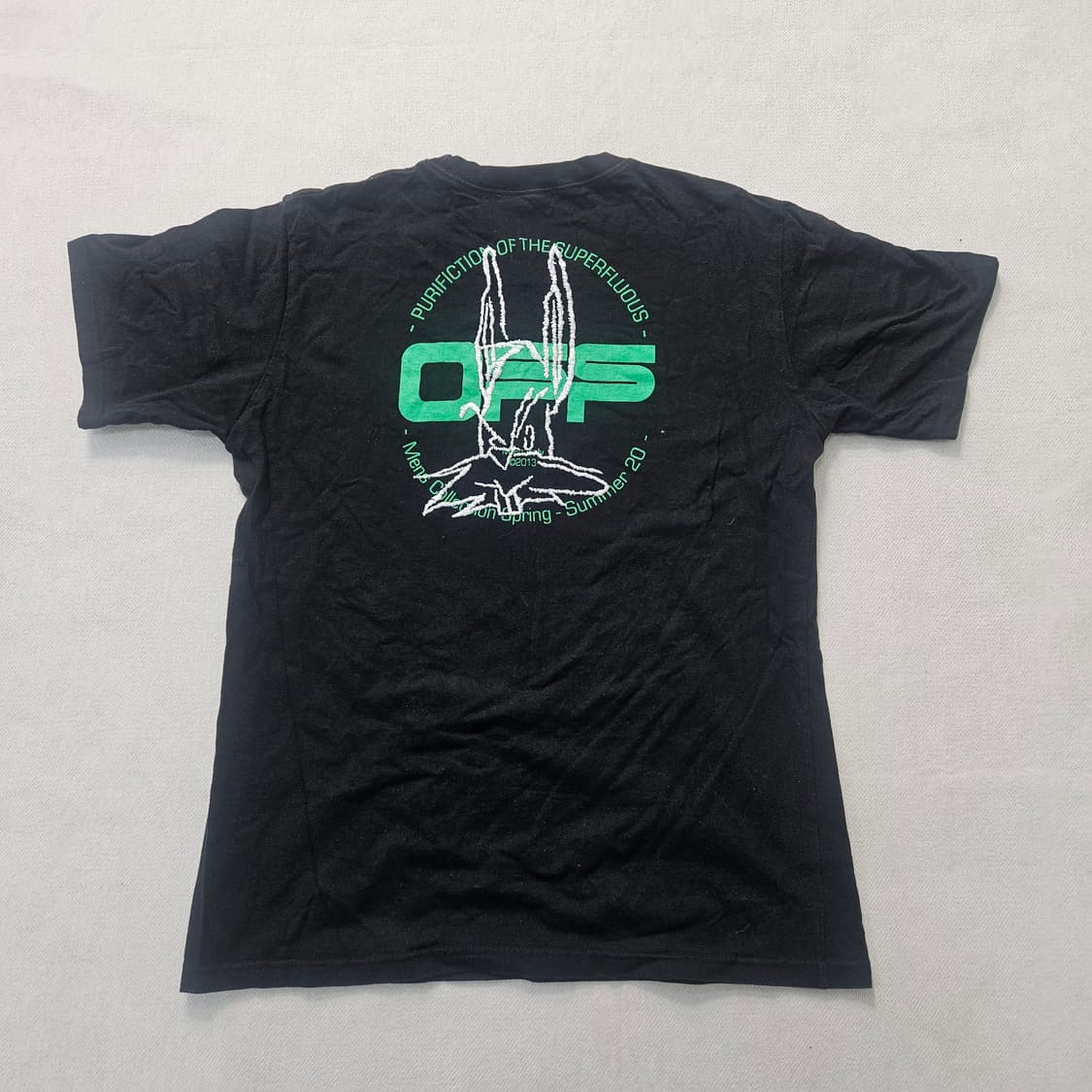 XL 빈티지 프린팅 반팔티 0304Y 상품이미지2